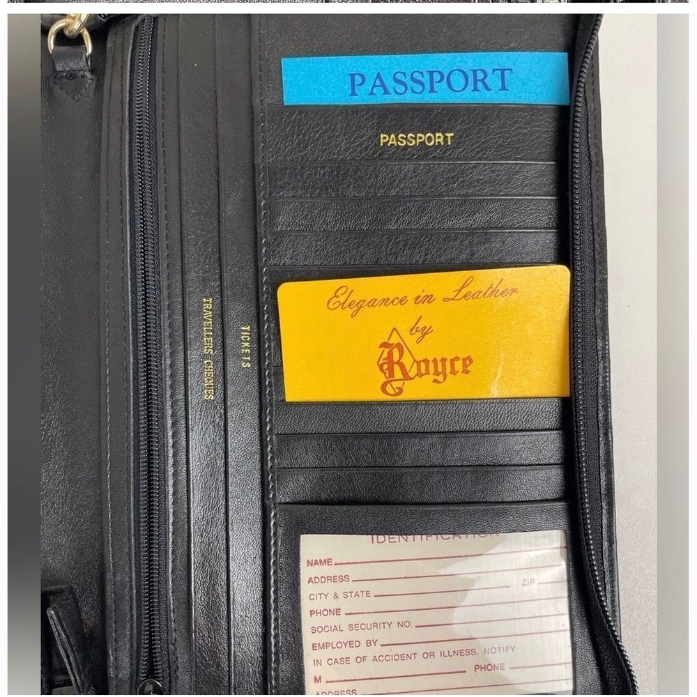 Great either Passport wallet or just lrg wallet